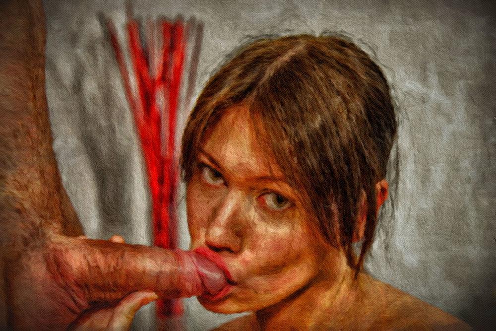 25P Erotic Digital Oil Painting 1