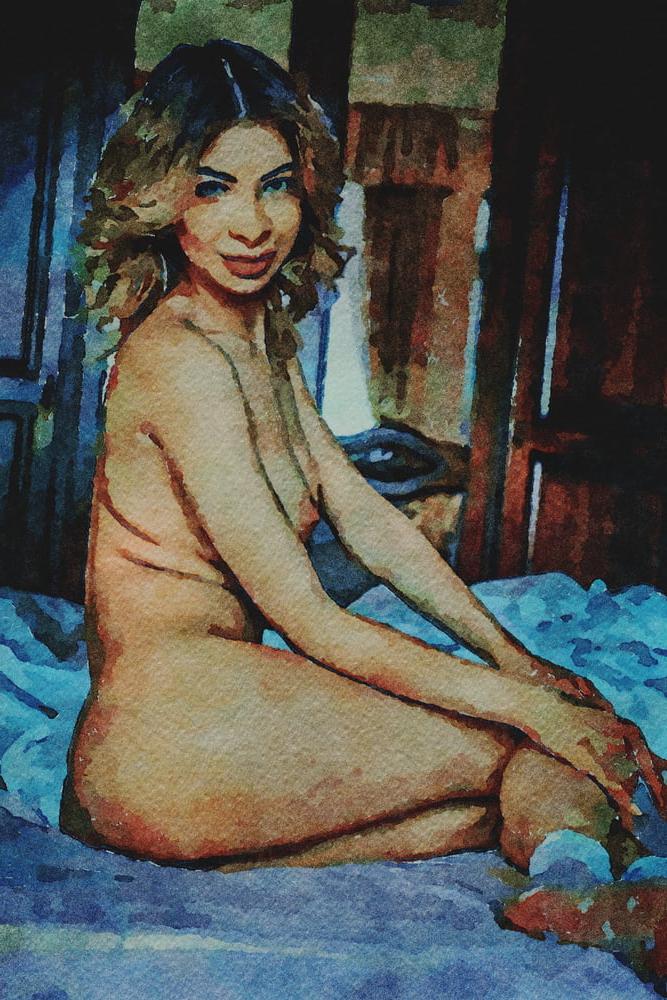 25P Erotic Digital Watercolor 61