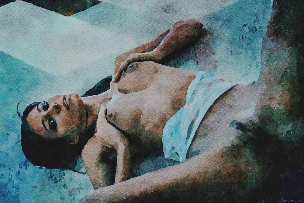 25P Erotic Digital Watercolor 61