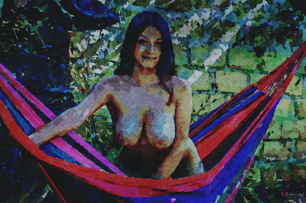 25P Erotic Digital Watercolor 61