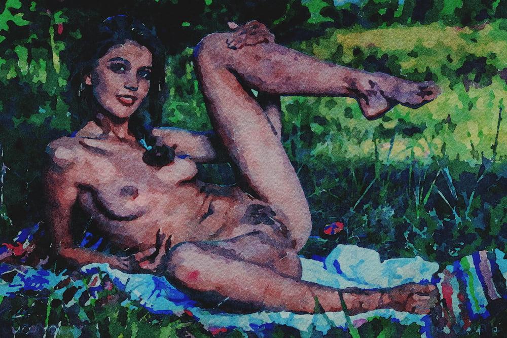 25P Erotic Digital Watercolor 61