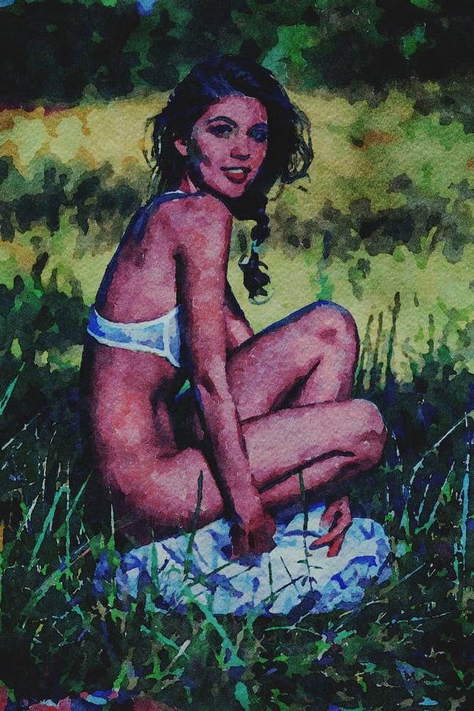 25P Erotic Digital Watercolor 61