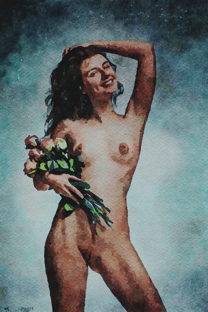 25P Erotic Digital Watercolor 61