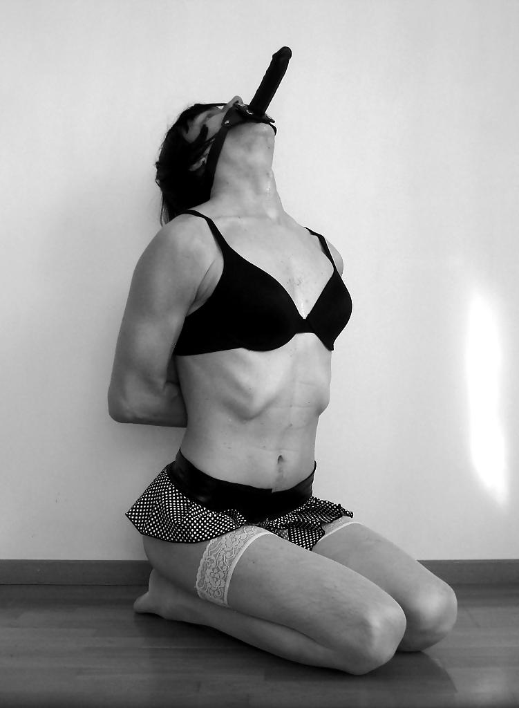 7P Gagged Crossdresser