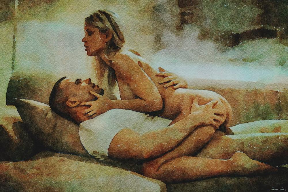 25P Erotic Digital Watercolor 59