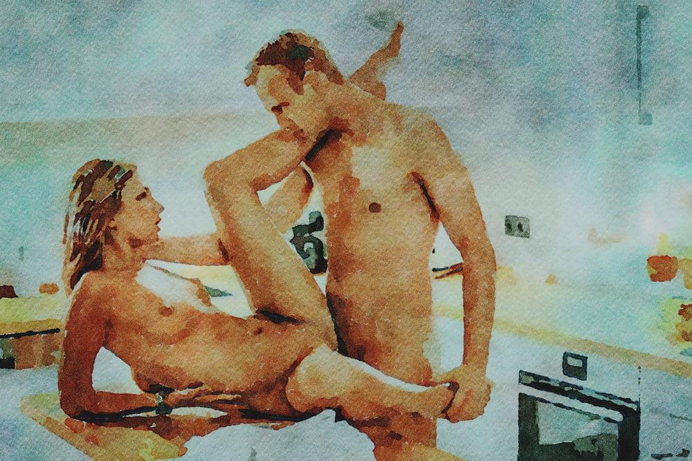 25P Erotic Digital Watercolor 59