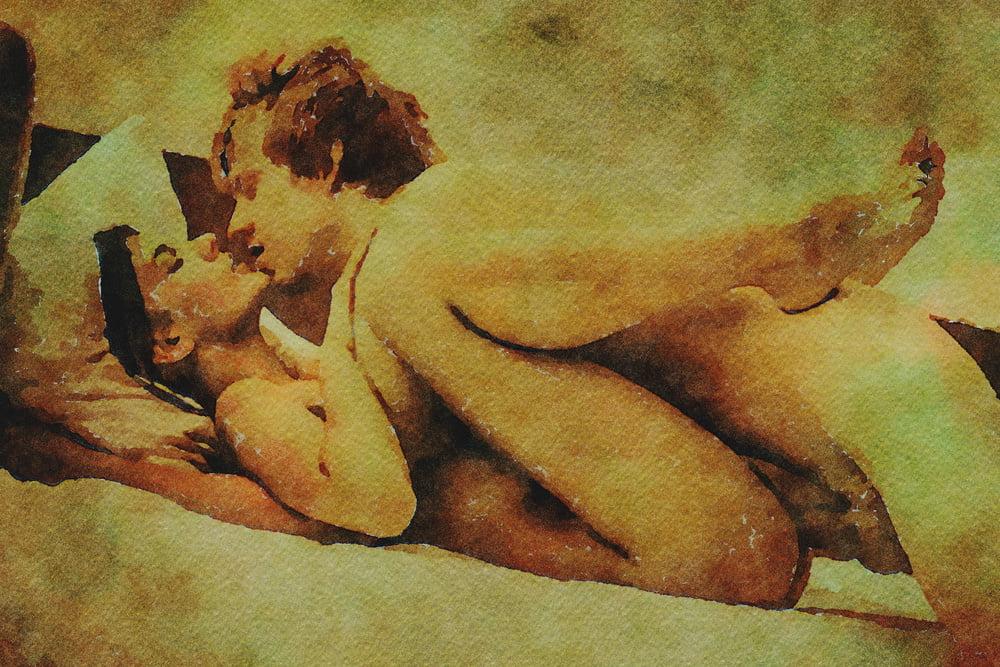 25P Erotic Digital Watercolor 59