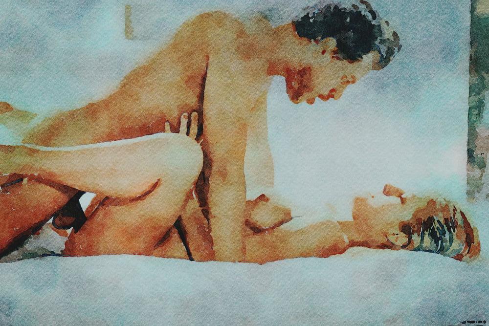 25P Erotic Digital Watercolor 59