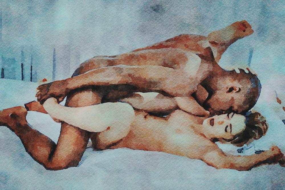 25P Erotic Digital Watercolor 59