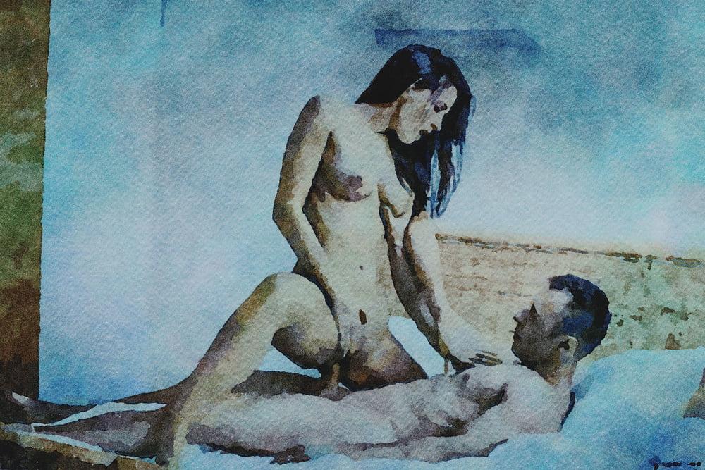25P Erotic Digital Watercolor 59