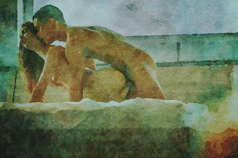 25P Erotic Digital Watercolor 60