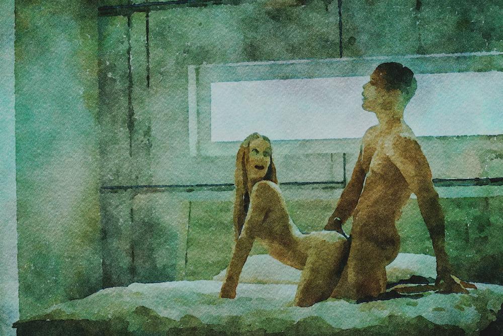 25P Erotic Digital Watercolor 60
