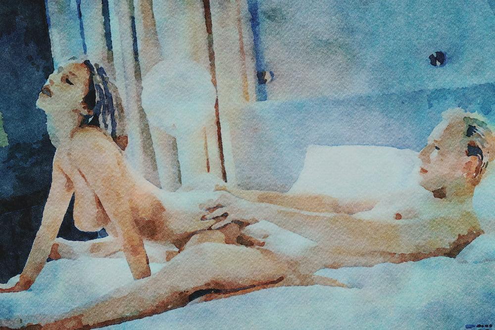 25P Erotic Digital Watercolor 60