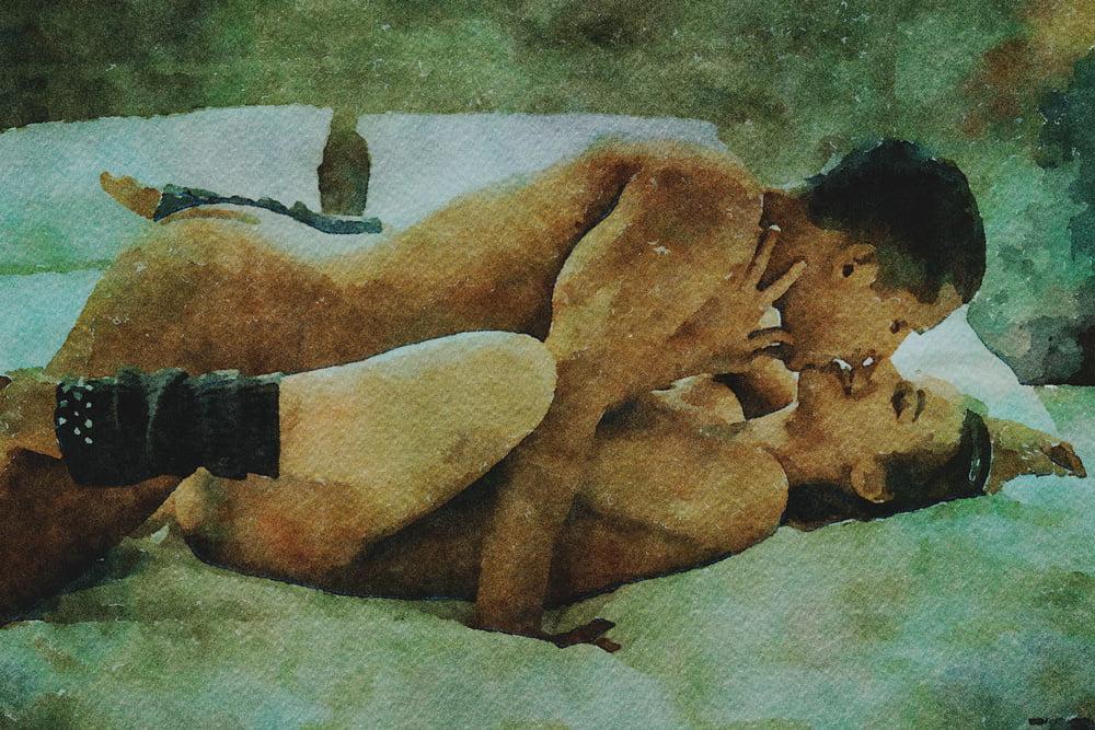 25P Erotic Digital Watercolor 60