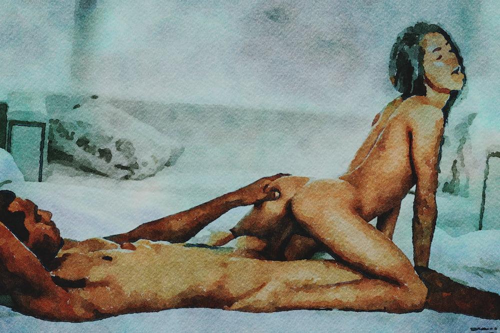25P Erotic Digital Watercolor 60