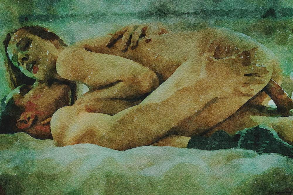 25P Erotic Digital Watercolor 60