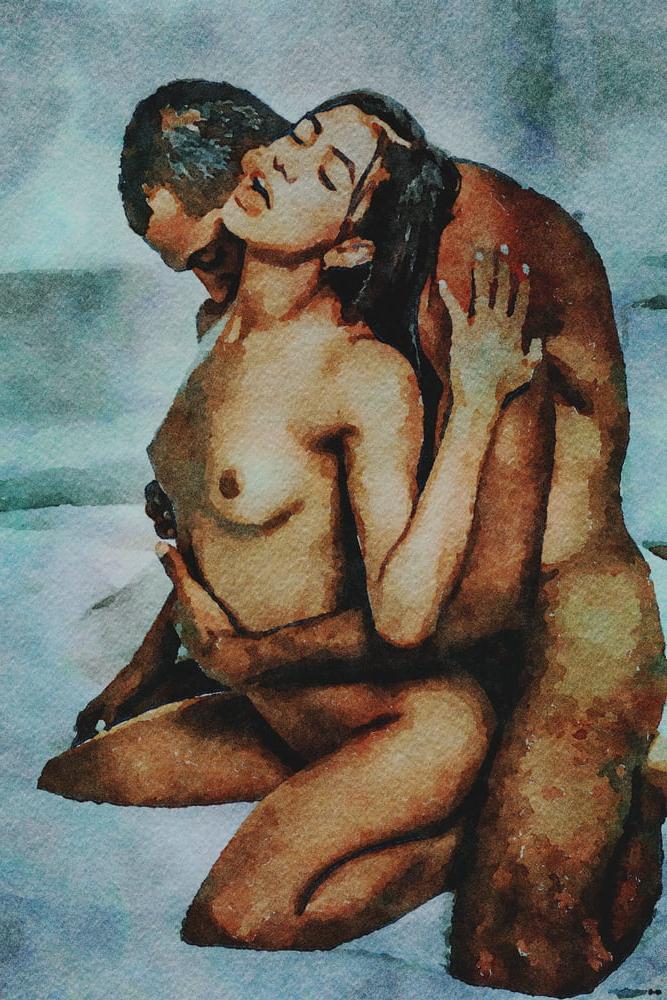 25P Erotic Digital Watercolor 60