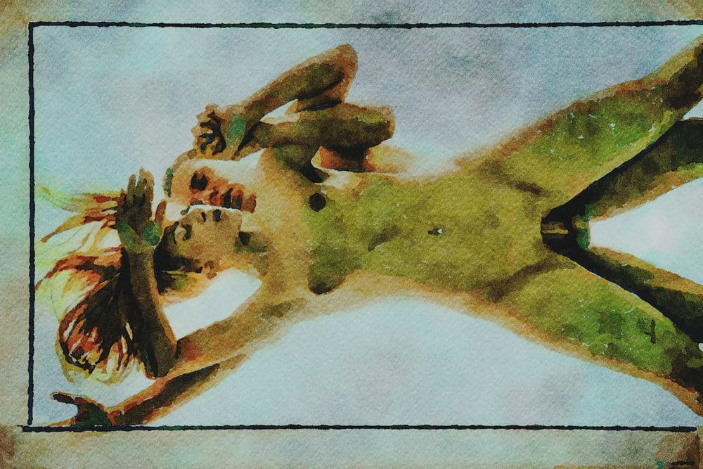 25P Erotische digitale Aquarell 58