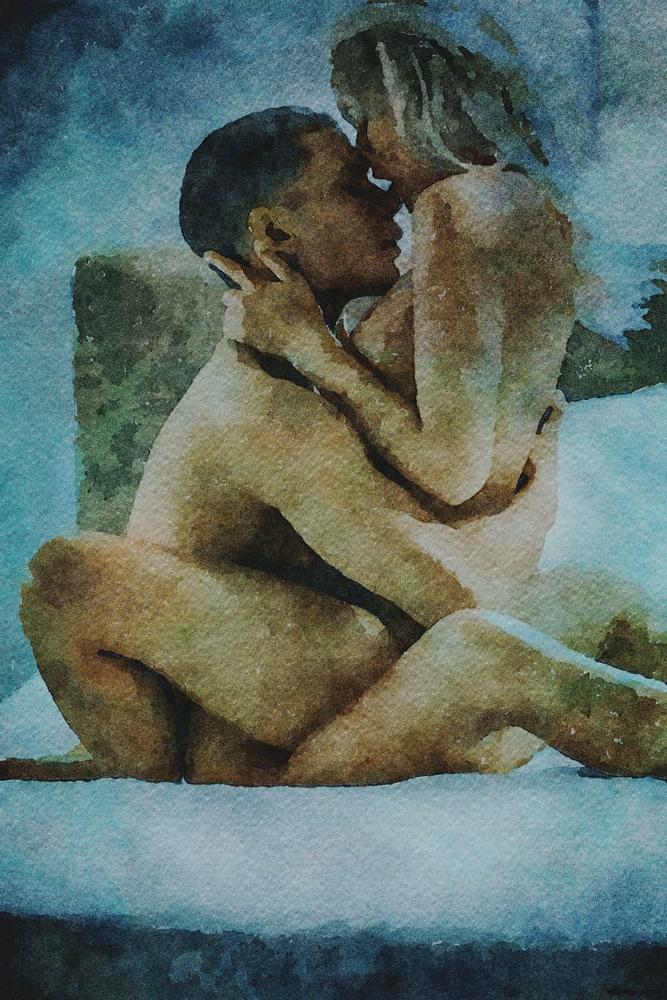 25P Erotische digitale Aquarell 58