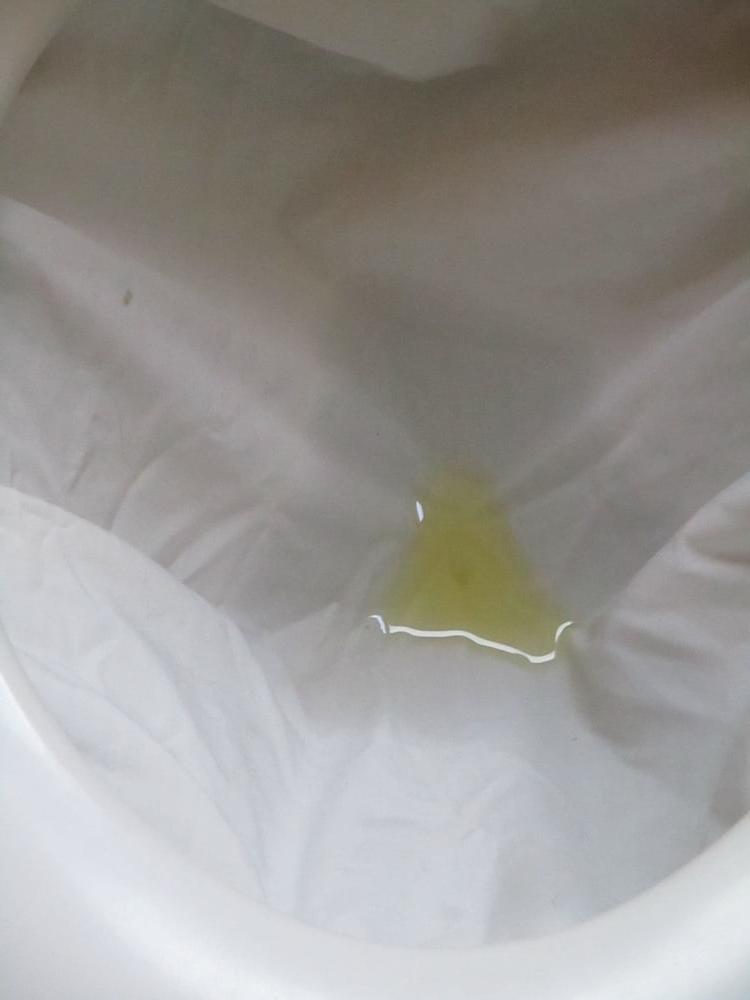 15P white blouse piss 4