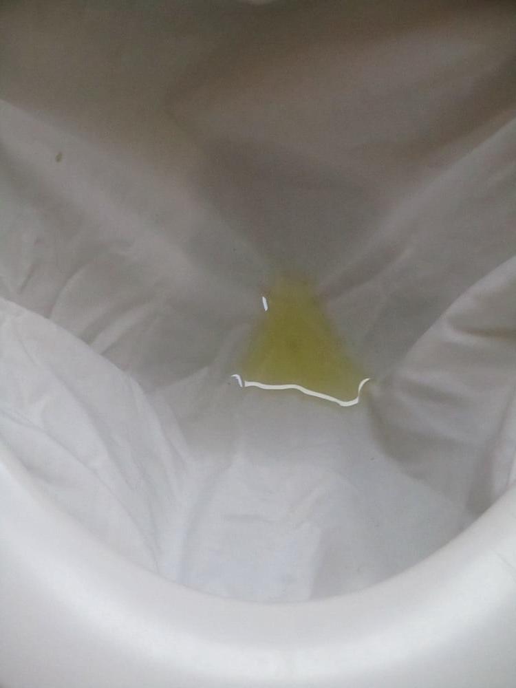 15P white blouse piss 4