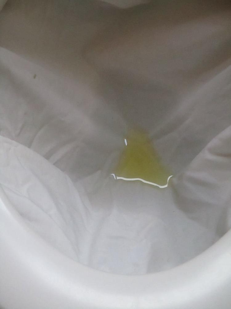 15P white blouse piss 4