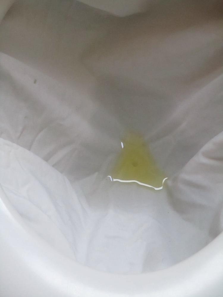 15P white blouse piss 4