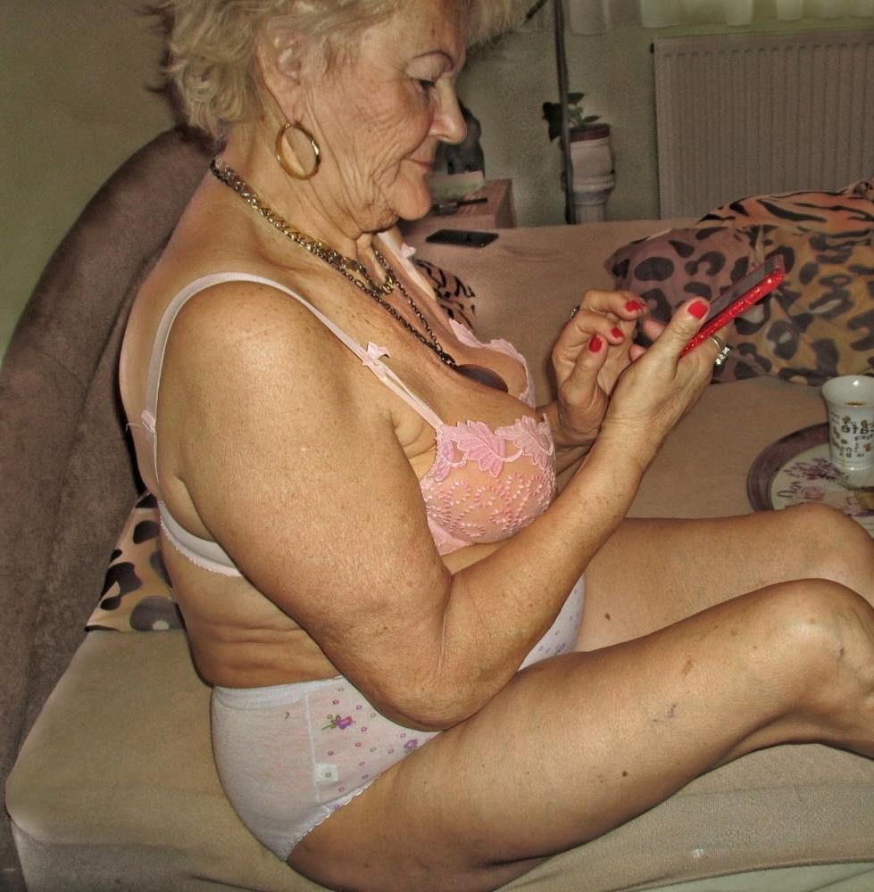 24P Grandma's Big Boobs
