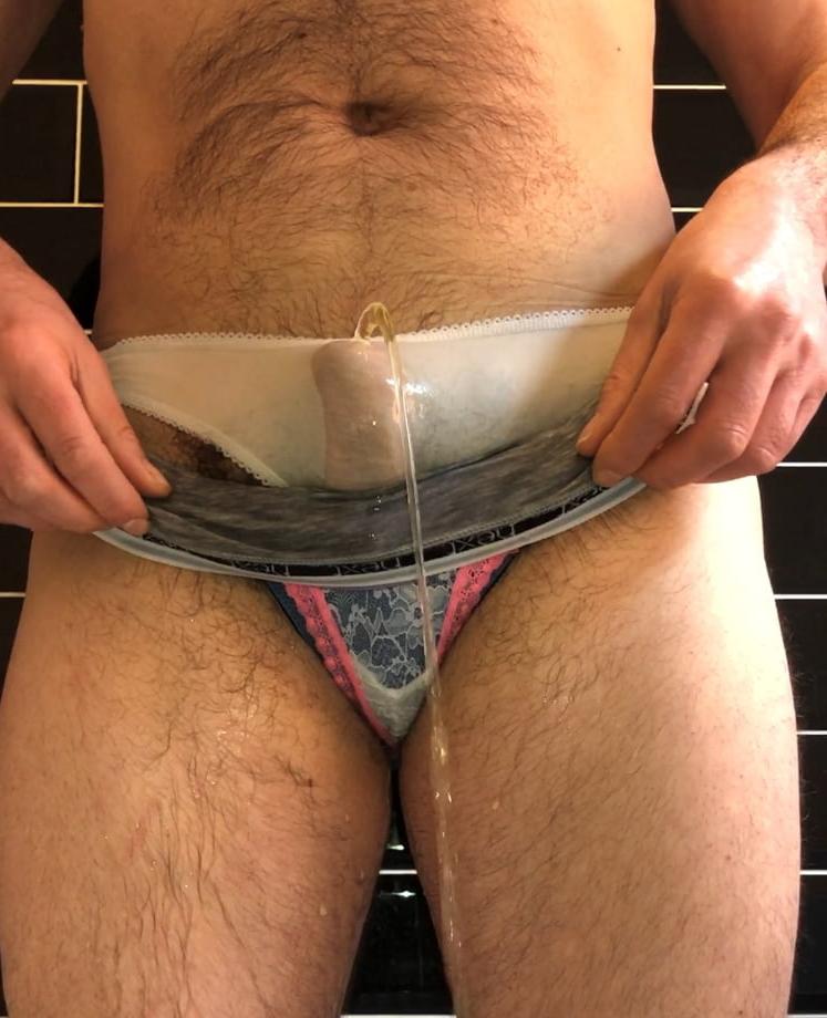 25P Covid Lockdown day 15 ... how many panties can I piss in?