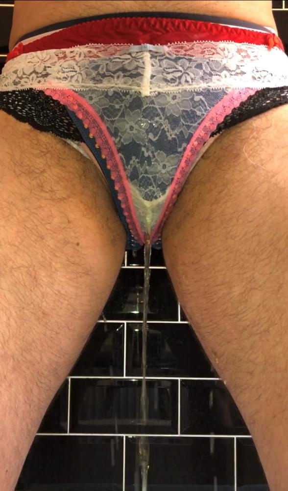 25P Covid Lockdown day 15 ... how many panties can I piss in?