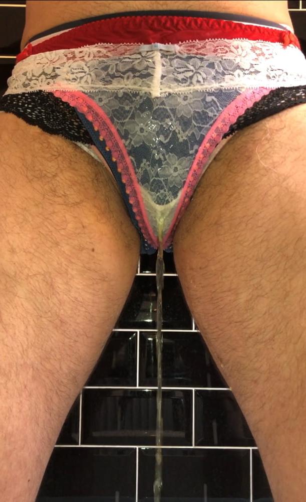 25P Covid Lockdown day 15 ... how many panties can I piss in?