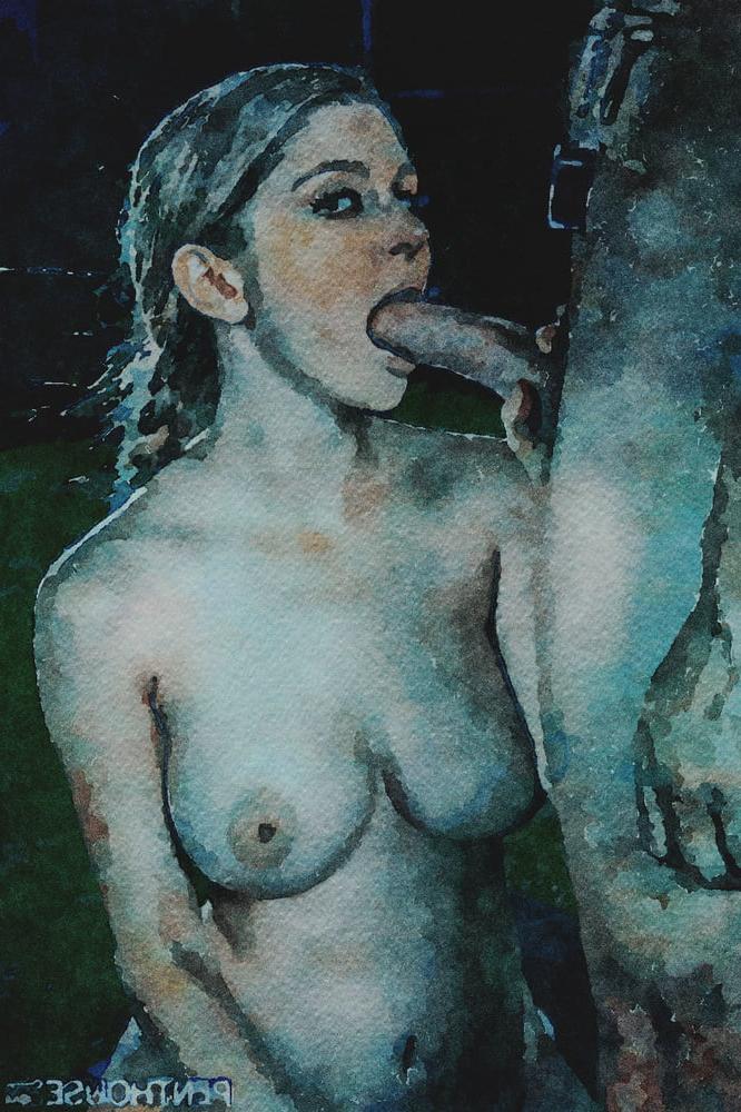 25P Erotic Digital Watercolor 62
