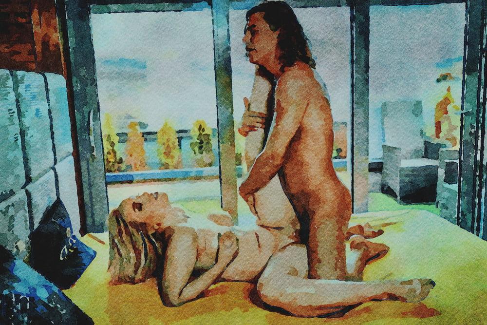 25P Erotic Digital Watercolor 62