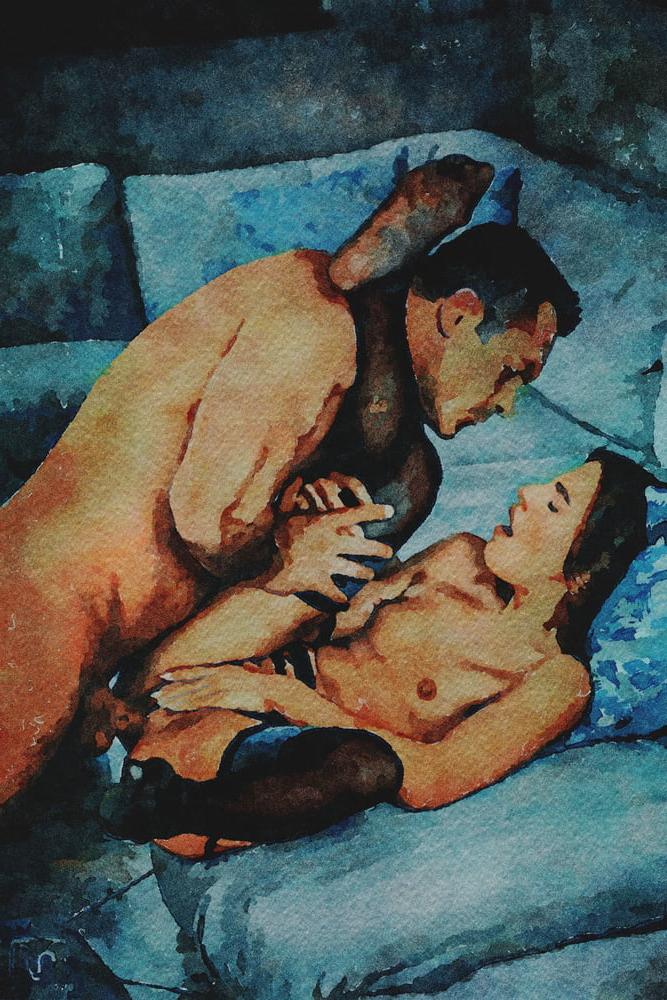 25P Erotic Digital Watercolor 62