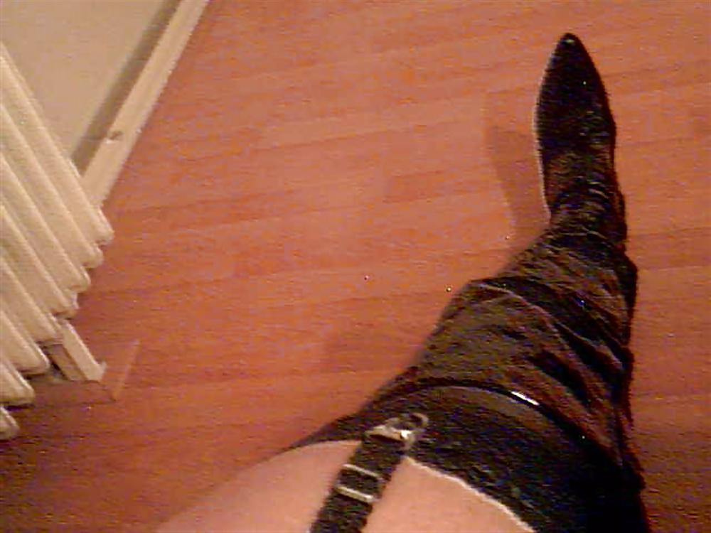 8P New thigh high boots