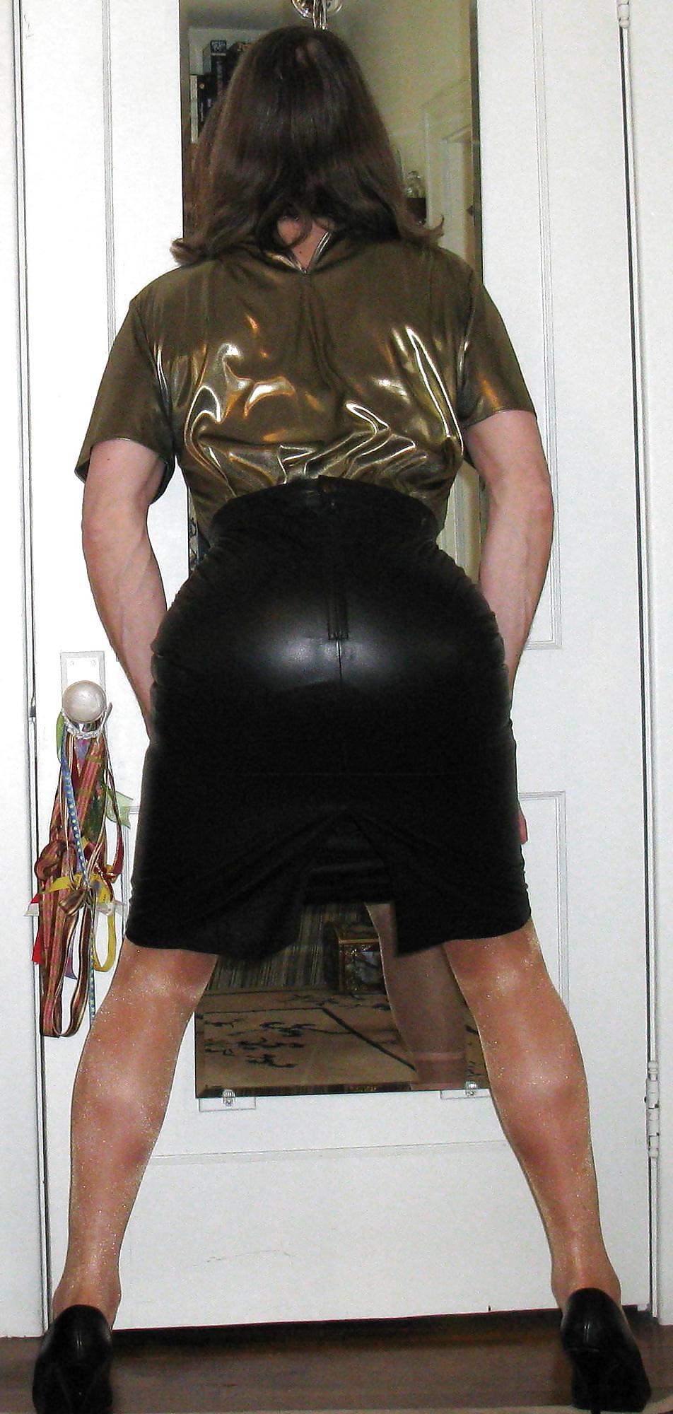 25P Crossdressing - Leder