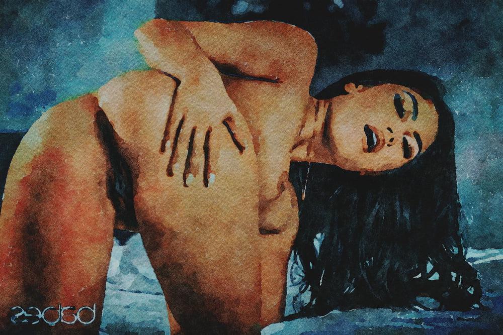 25P Erotic Digital Watercolor 63