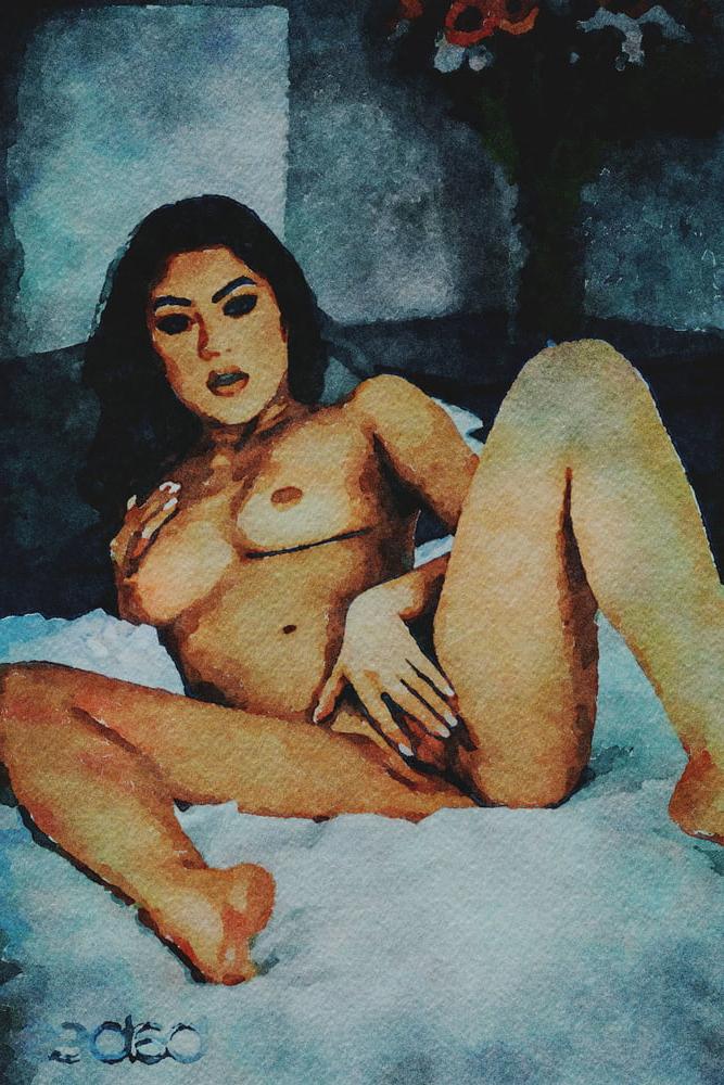 25P Erotic Digital Watercolor 63