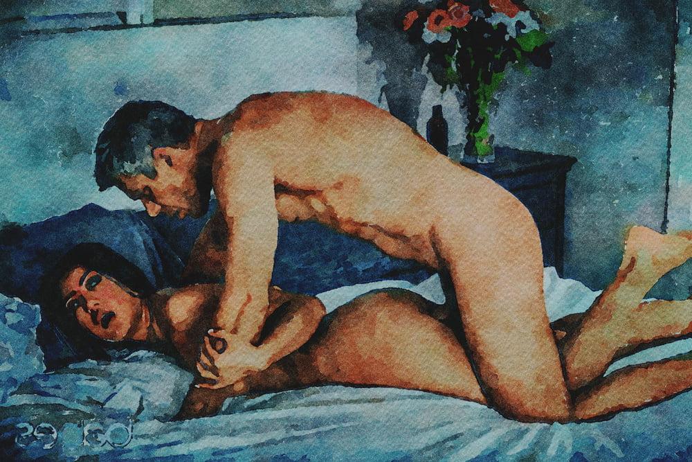 25P Erotic Digital Watercolor 63