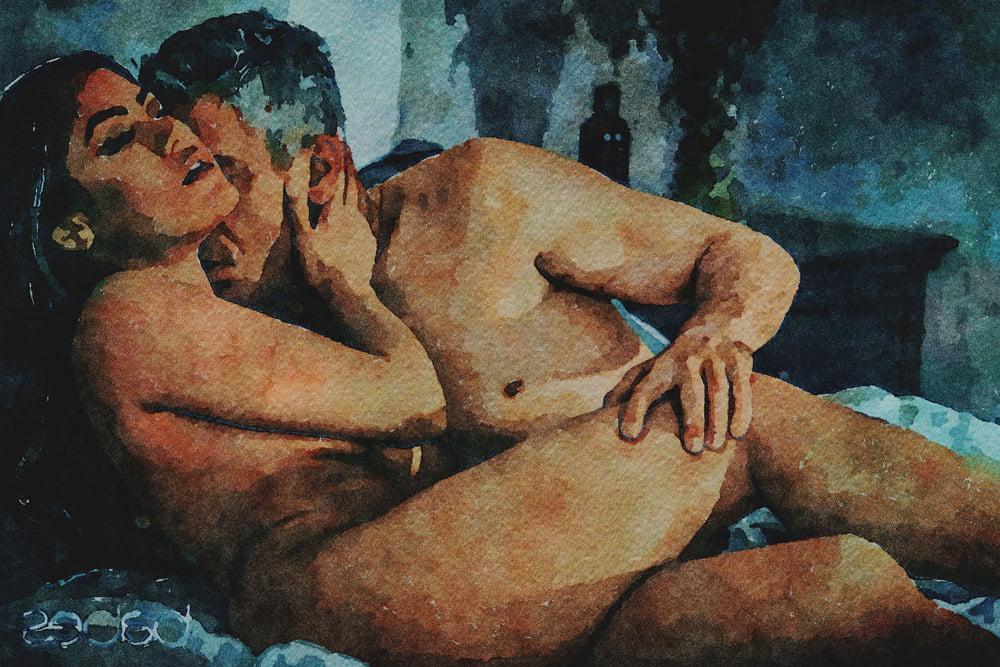 25P Erotic Digital Watercolor 63