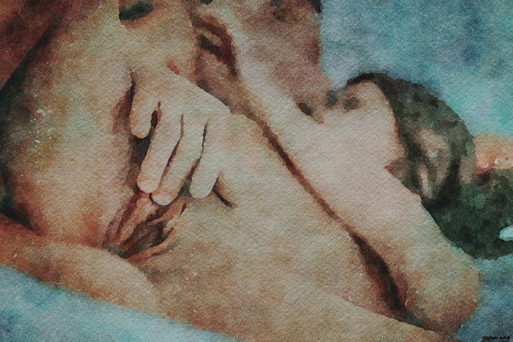 25P Erotic Digital Watercolor 57