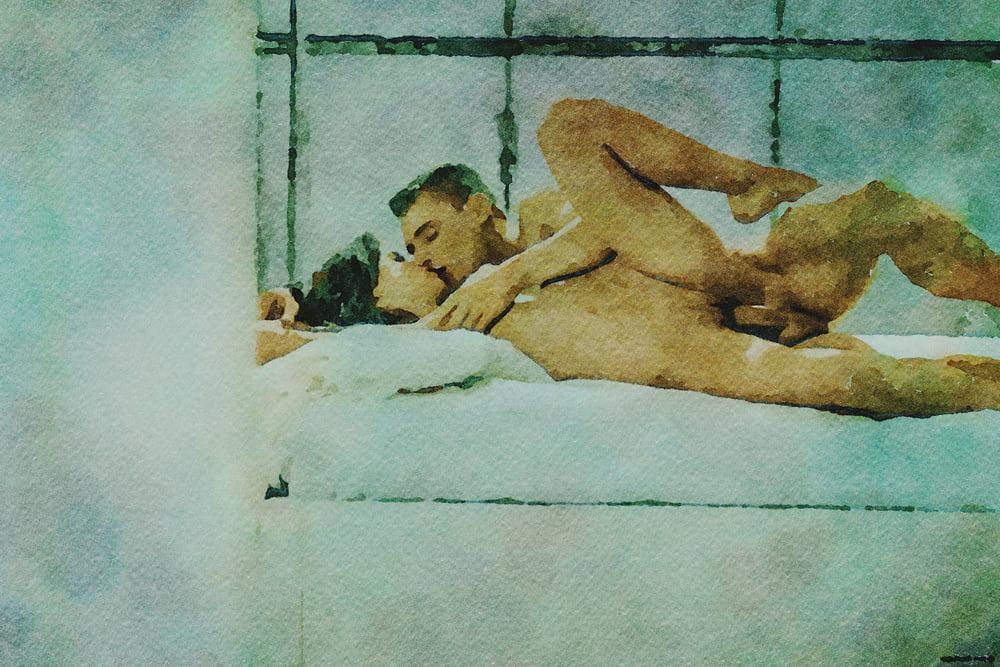 25P Erotic Digital Watercolor 57