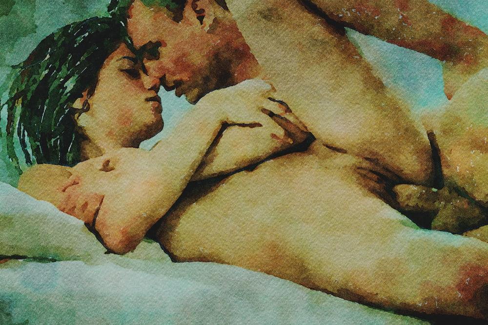25P Erotic Digital Watercolor 57