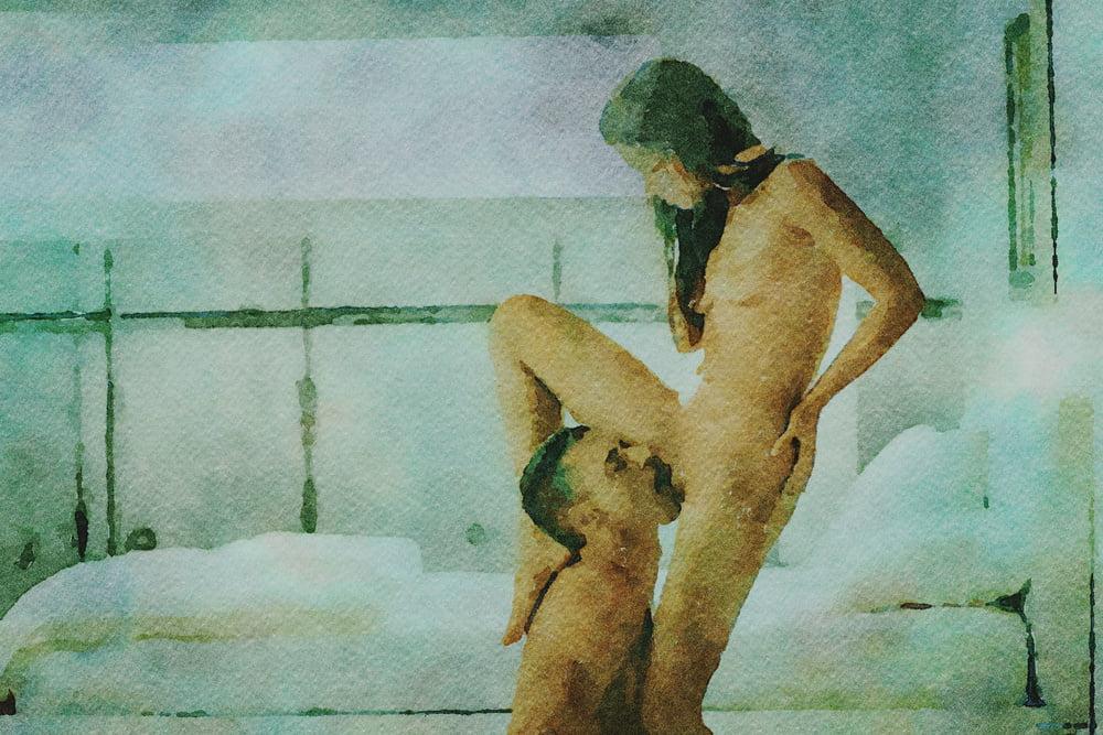 25P Erotic Digital Watercolor 57