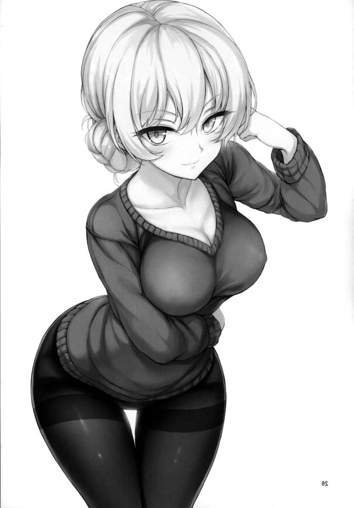 25P Hentai B&amp;W 0320 - the last cum