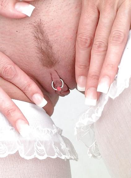 21P Different Pussy Piercings