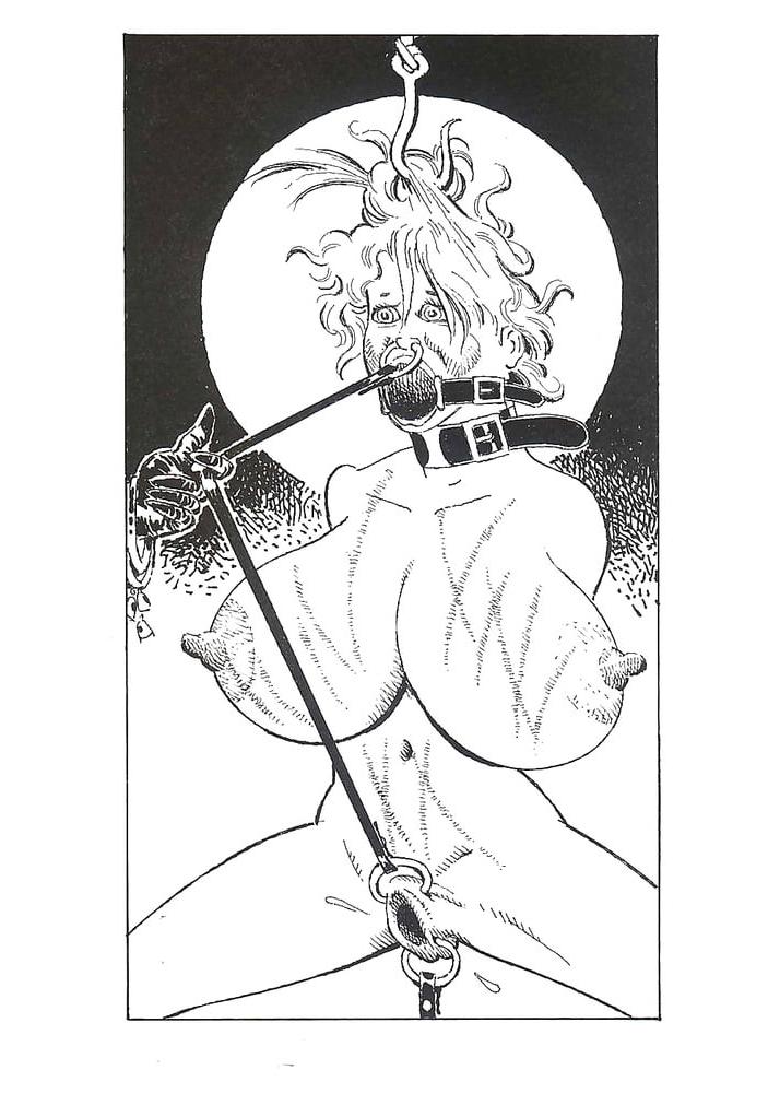 25P Assorted erotic drawings