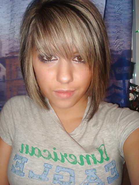 25P Blonde Sweet Emo Girl