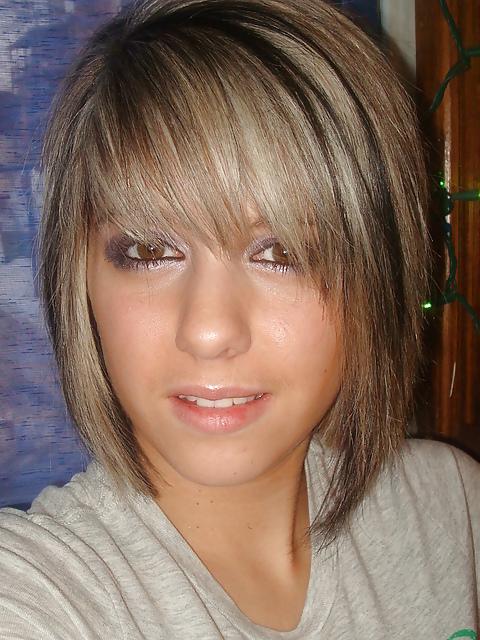 25P Blonde Sweet Emo Girl