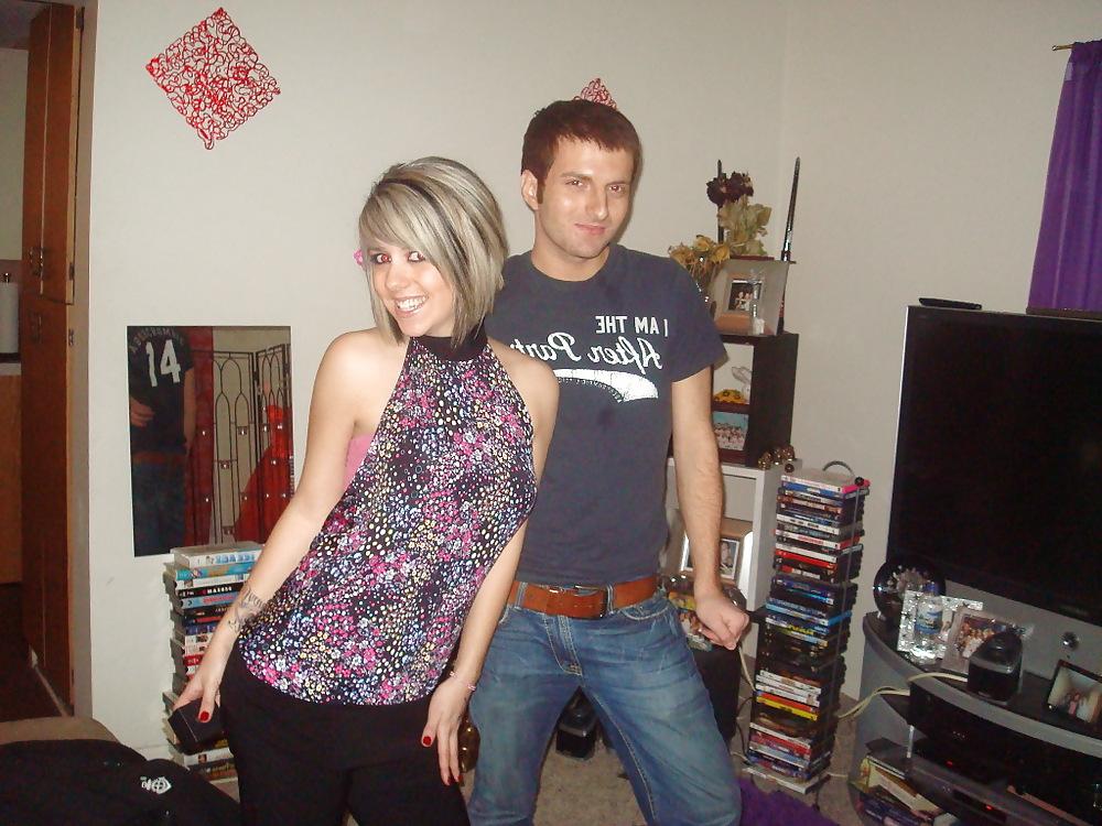 25P Blonde Sweet Emo Girl